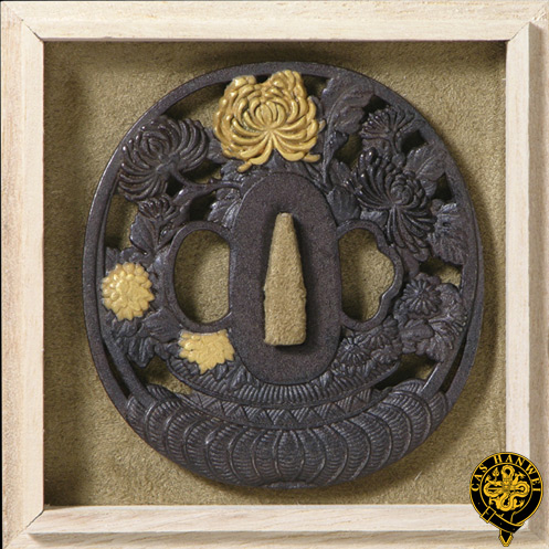 foto Chrysanthemum Tsuba